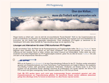 Tablet Screenshot of ifr-flugplanung.de